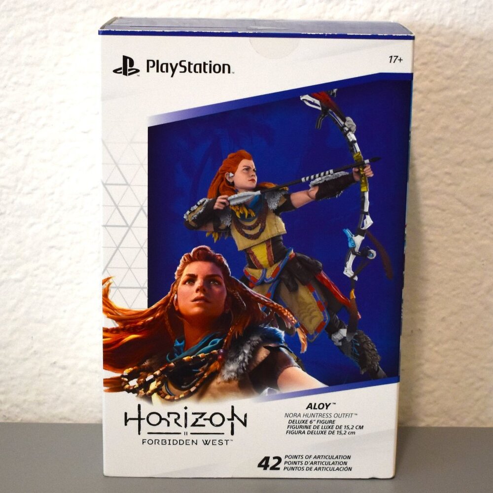 PlayStation Aloy‎ Action Figure Horizon Forbidden West 6" New Nora Huntress